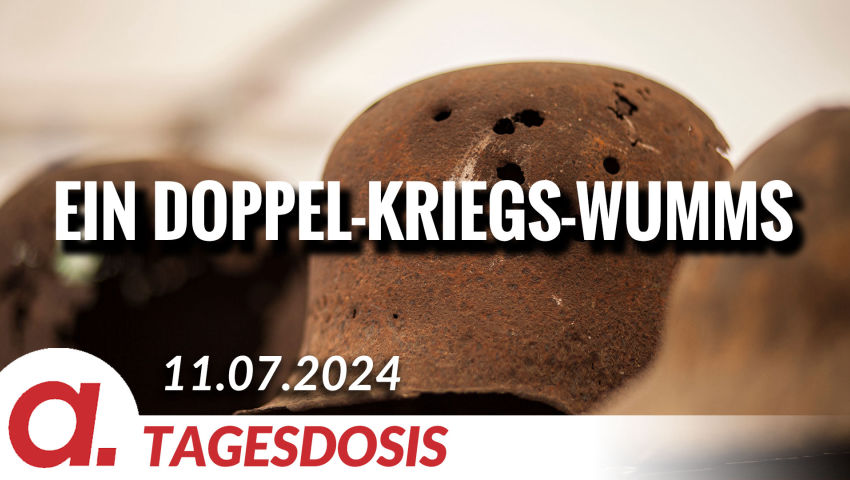 Ein Doppel-Kriegs-Wumms | Von Wolfgang Effenberger