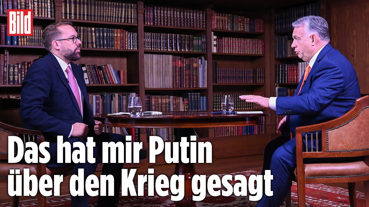 Ungarns Ministerpräsident Viktor Orban über seinen Besuch bei Putin | RONZHEIMER