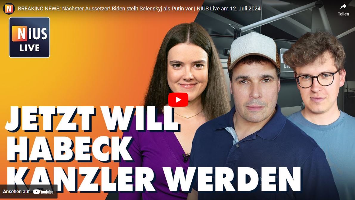 BREAKING NEWS: Nächster Aussetzer! Biden stellt Selenskyj als Putin vor | NIUS