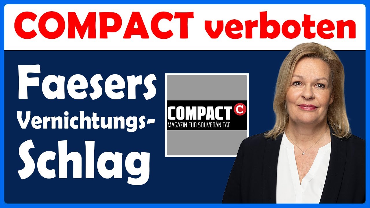 Bundesweite Razzien | Compact-Magazin am Ende?