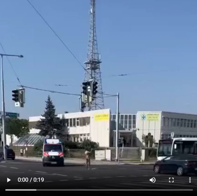 Irre! Nackter IS-Mann „regelt“ Verkehr in Wien ⚠️