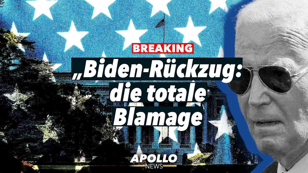 Breaking: Bidens Rücktritt und das Versagen der Medien – Apollo News-Spezial