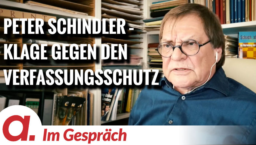 Im Gespräch: Peter Schindler (Klage gegen das Bundesamt für Verfassungsschutz)