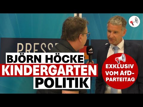 Björn Höcke: Kindergartenaktionen gegen die AfD | AfD-Parteitag 2024 in Essen