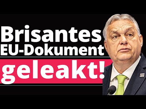 HEFTIG: EU wollte Orban und Ungarns Wirtschaft zerstören!