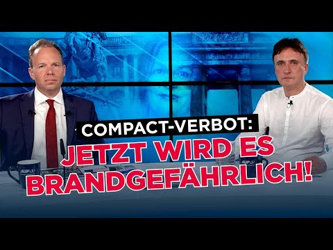 Sondersendung zum Compact-Verbot: Jetzt wird es für alle brandgefährlich!