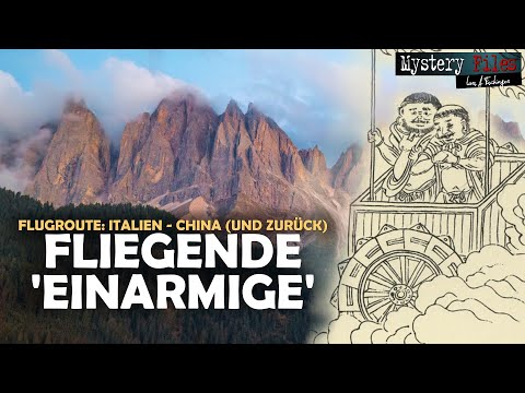 Vor Jahrtausenden! “Fliegendes Volk der Einarmigen” – in China UND Italien (Dolomiten)