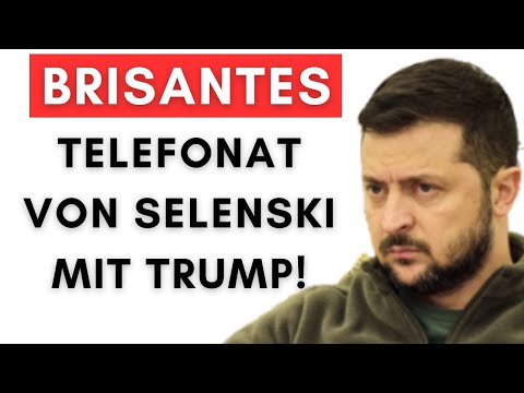 Trump liest Selenski die Leviten! Selenski knickt ein & will plötzlich mit Putin reden!