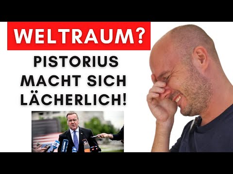 Kein Geld für Munition, aber Pistorius will ins Weltall expandieren!