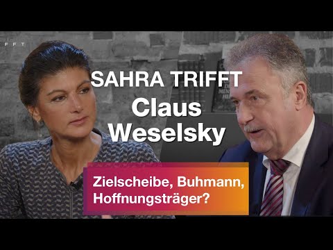 „Sahra trifft“ Claus Weselsky: Zielscheibe, Buhmann, Hoffnungsträger?