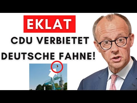 CDU verbietet Deutschland-Fahne, weil sich MlGRANTEN daran stören!