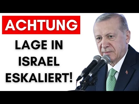 Eilmeldung: Erdogan droht Israel mit Einmarsch!