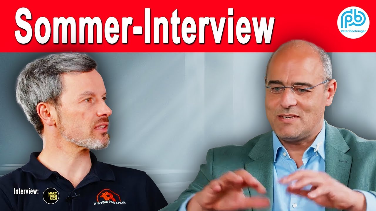 Peter Boehringer im Sommer-Interview | Im Gespräch mit Marc Friedrich