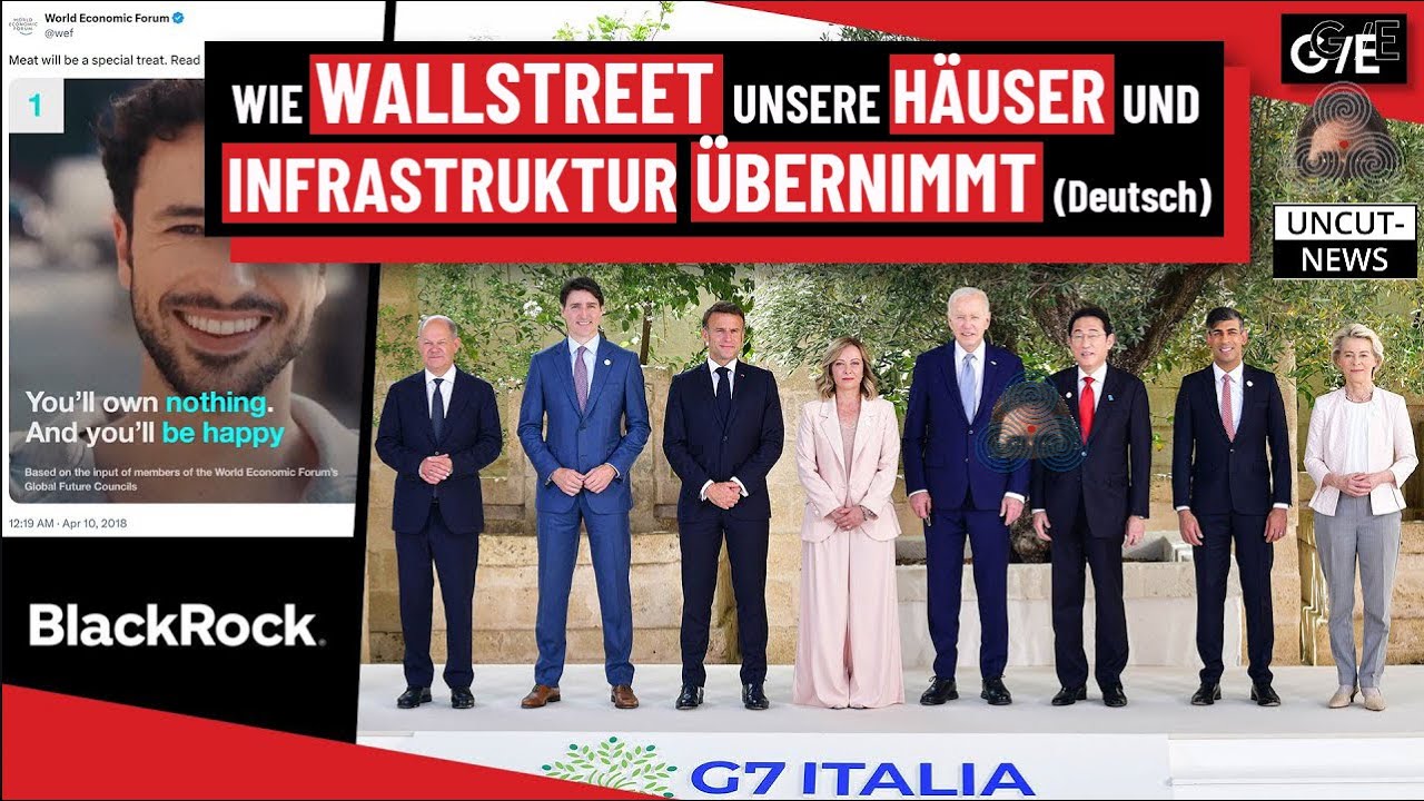 Neo Feudalismus – G7 hilft Blackrock b. Kauf v. Infrastruktur (Geopolitical Economy Report -Deutsch)