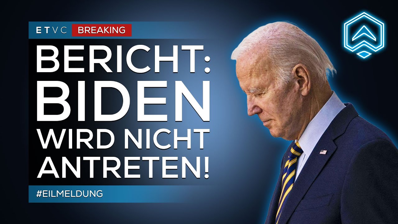 #EILMELDUNG: Joe Biden wird NICHT als Kandidat antreten!