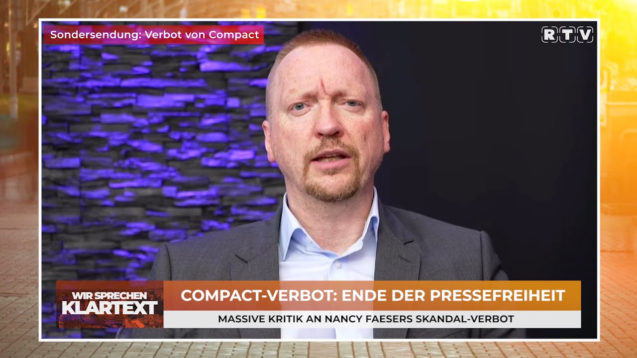 Compact-Verbot: Ende der Pressefreiheit – Wir sprechen Klartext