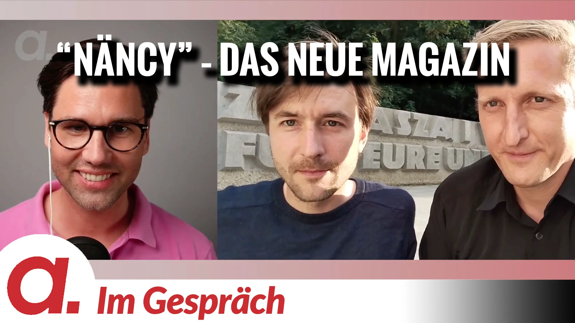 Im Gespräch: Anselm Lenz und Hendrik Sodenkamp (Näncy – Das neue Magazin)