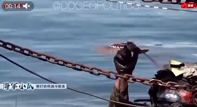 Das chinesische Marinekorps hat eine vogelähnliche Drohne vorgestellt, …