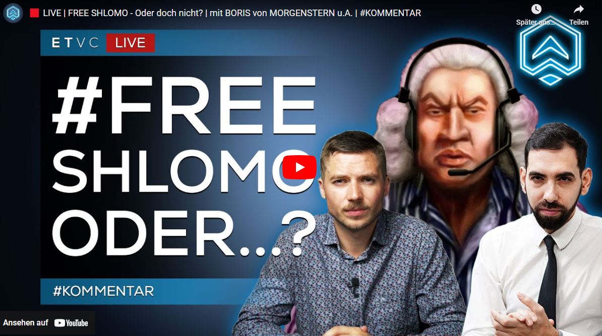 FREE SHLOMO – Oder doch nicht? | mit BORIS von MORGENSTERN u.A. |