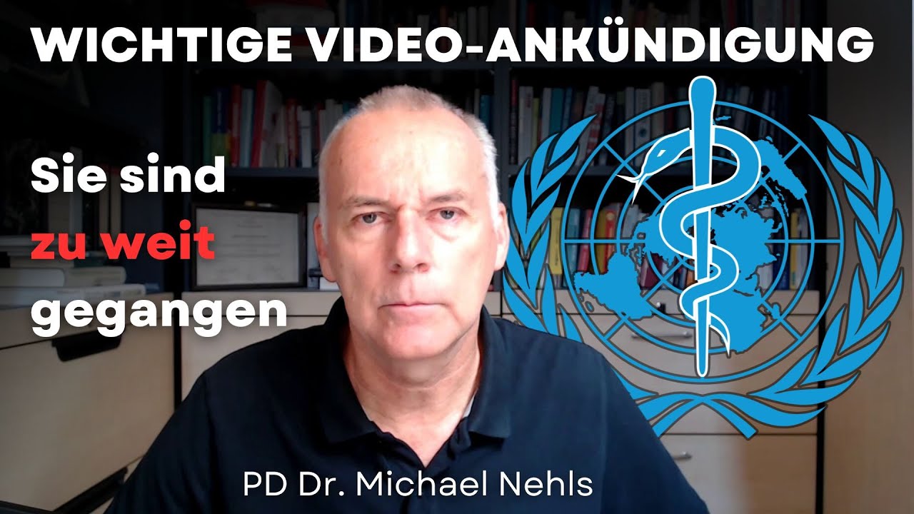 Wichtige Video-Vorankündigung: Sie sind zu weit gegangen – PD Dr. Michael Nehls im Gespräch