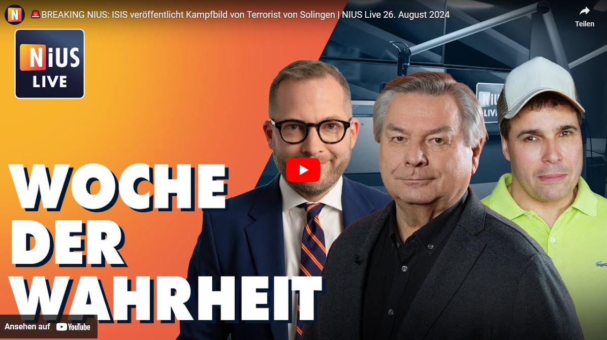 BREAKING NIUS: ISIS veröffentlicht Kampfbild von Terrorist von Solingen | NIUS