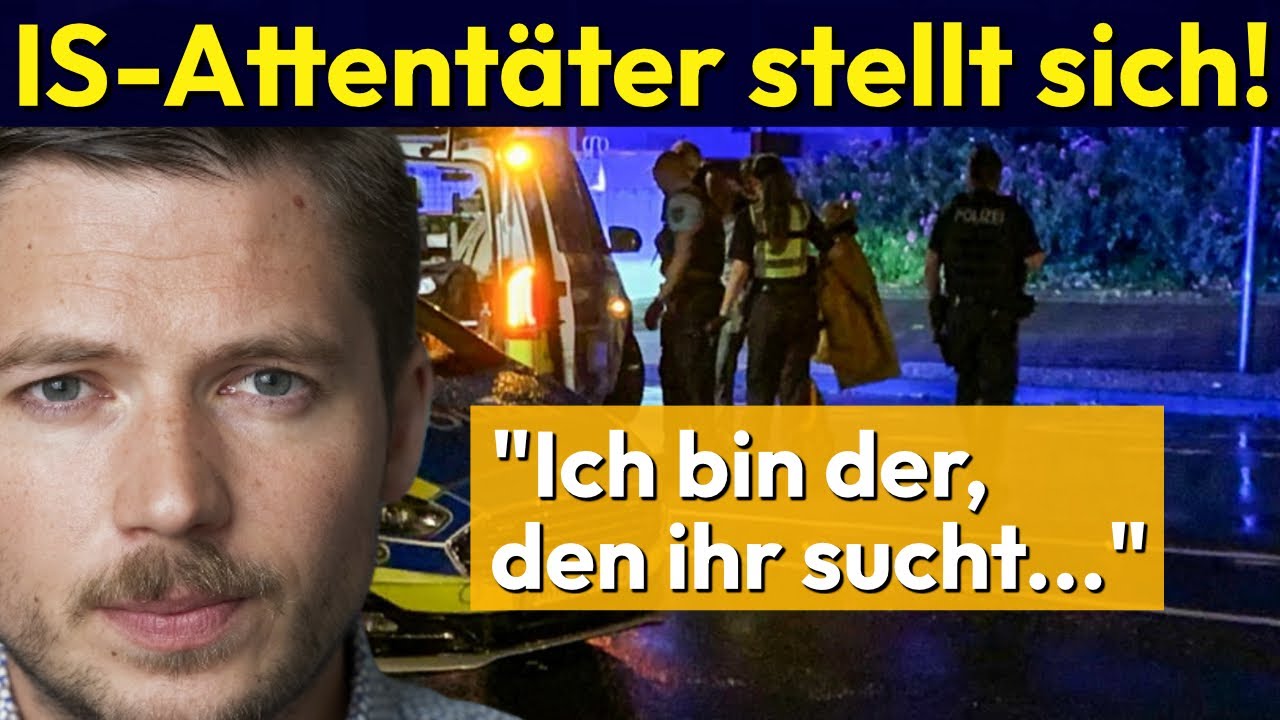 Solingen-Attentäter stellt sich FREIWILLIG | Polizei-Erfolg?