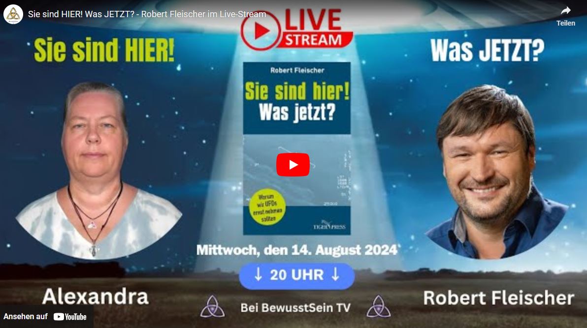 Sie sind HIER! Was JETZT? – Robert Fleischer im Live-Stream