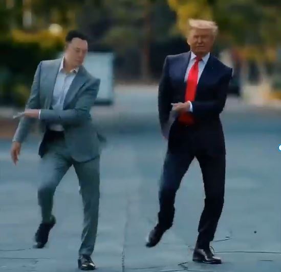 Trump und Musk Dancing – Lachen ist Gesund ❤️😁