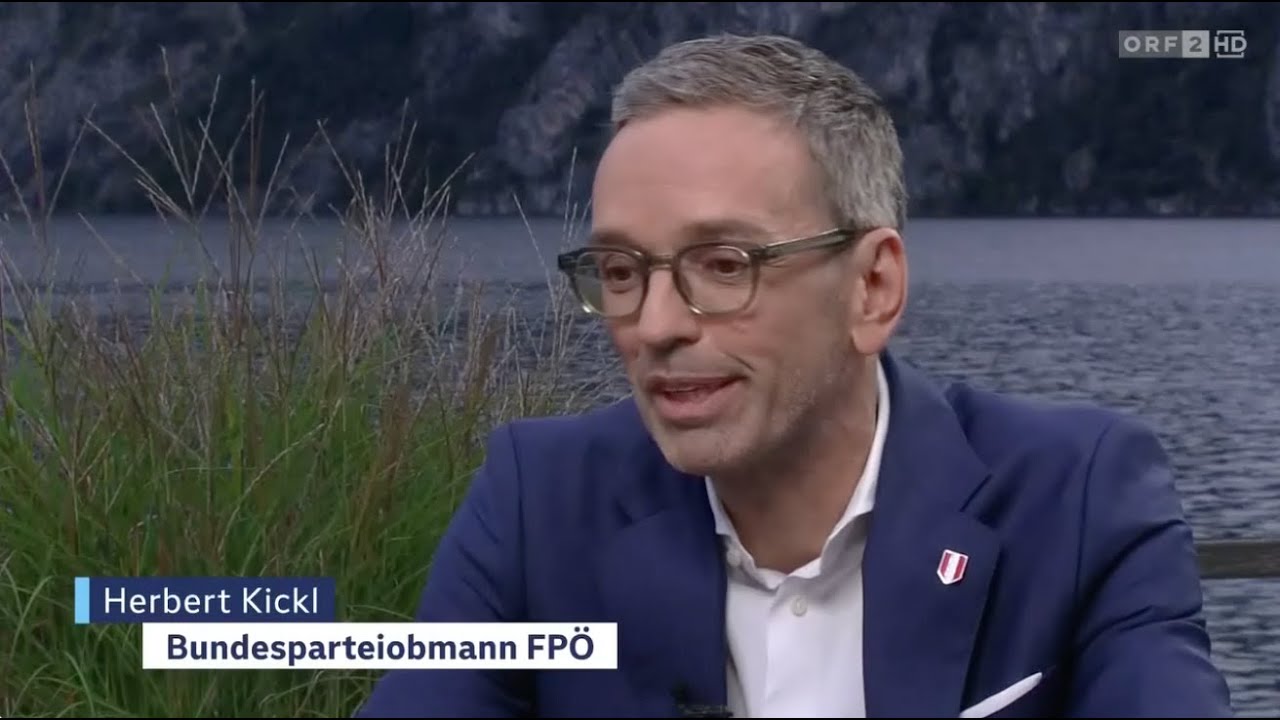 Herbert Kickl – ORF-Sommergespräch 2024