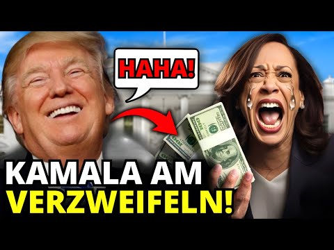 PEINLICHES THEATER! 😱 Kamala VERZWEIFELT nach TRUMP Interview! 💥