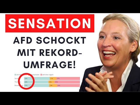 Spektakulär: Über 40% wollen AfD-Regierung im Osten! Der Focus rastet aus!