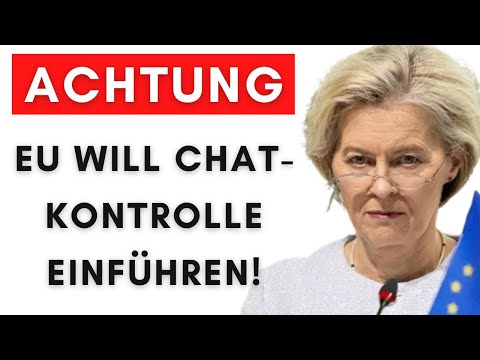 Insider packt aus: Von der Leyen und Faeser wollen ALLE unsere Chats lesen!