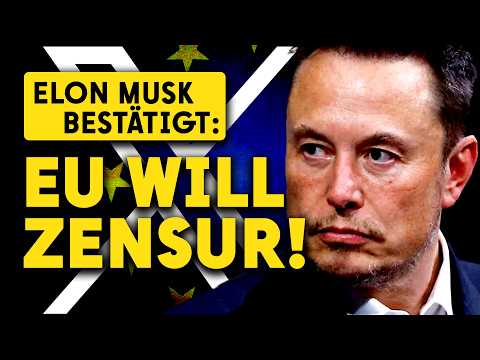 BRISANT: Elon Musk vs. Europäische Union