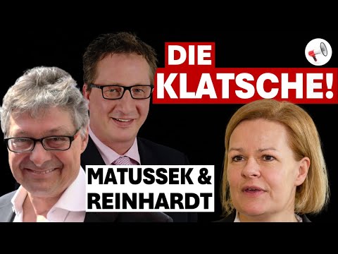 Größtmögliche Blamage für Nancy Faeser | Matussek & Reinhardt Sendung #11