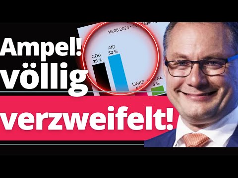 Es knallt: AfD führt in Sachsen!