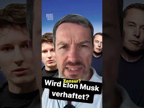 Telegram CEO in Frankreich verhaftet! 😳 Elon Musk als nächstes dran?