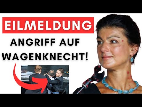 Sarah Wagenknecht bei Wahlkampfauftritt angegriffen!