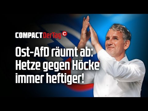 Ost-AfD räumt ab: Hetze gegen Höcke immer heftiger!💥