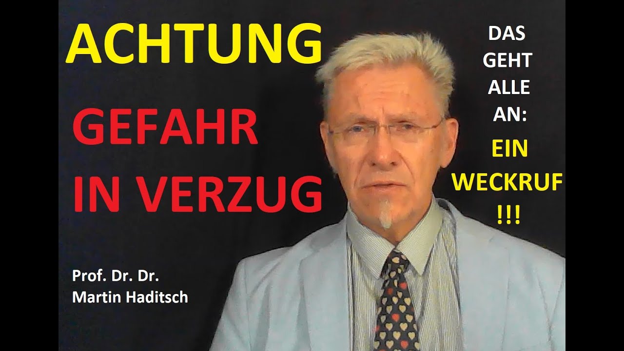 Achtung – Gefahr im Verzug