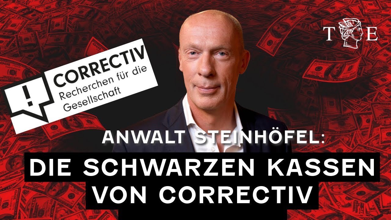 Die schwarzen Kassen von Correctiv: Interview mit Anwalt Joachim Steinhöfel