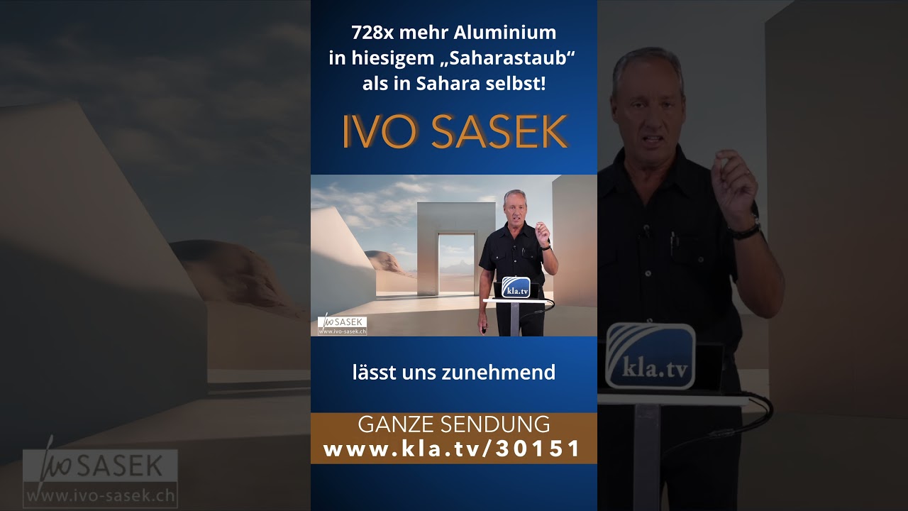 728x mehr Aluminium in hiesigem „Saharastaub“ als in Sahara selbst!