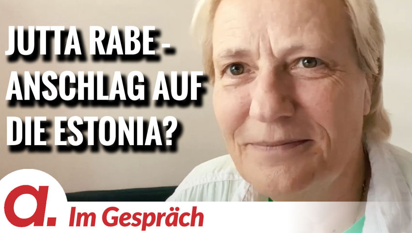 Im Gespräch: Jutta Rabe (Der Untergang der Estonia – War es ein Anschlag?)