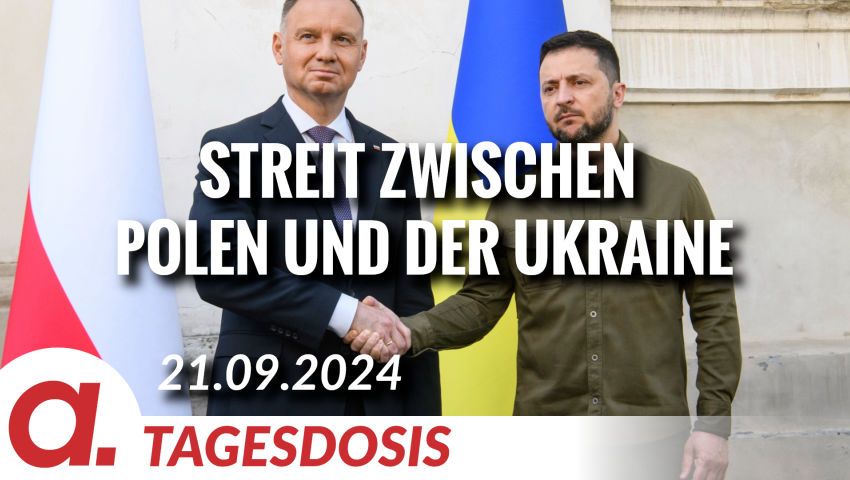 Warum deutsche Medien kaum über den Streit zwischen Polen und Ukraine berichten | Von Thomas Röper