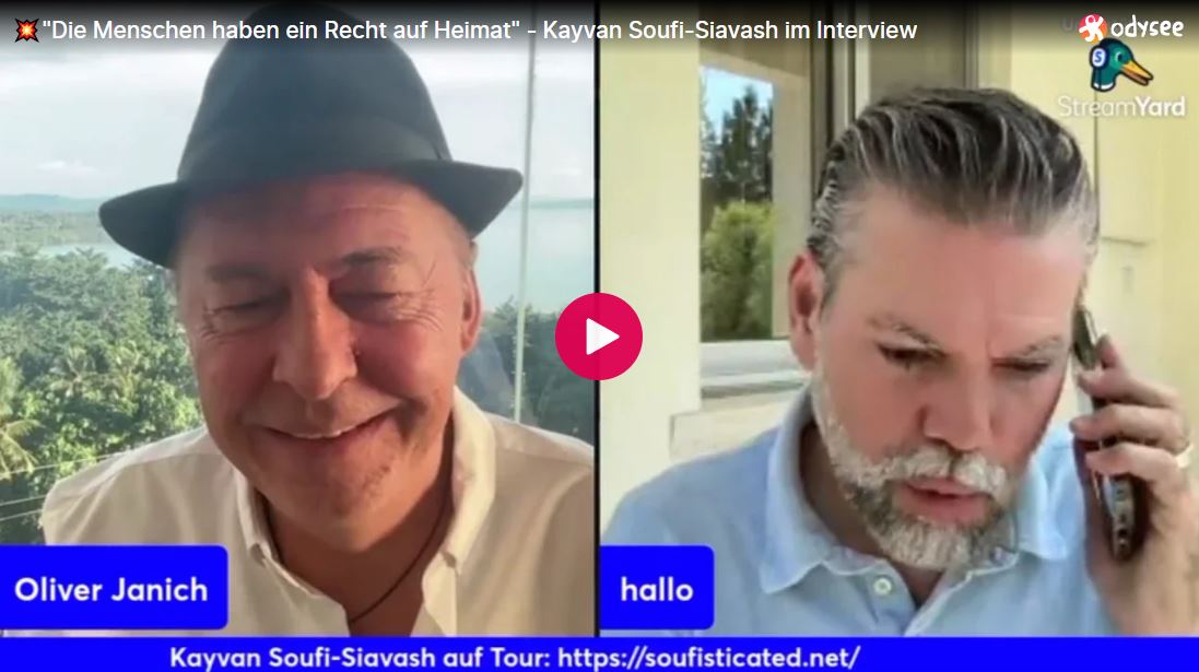 “Die Menschen haben ein Recht auf Heimat” – Kayvan Soufi-Siavash im Interview