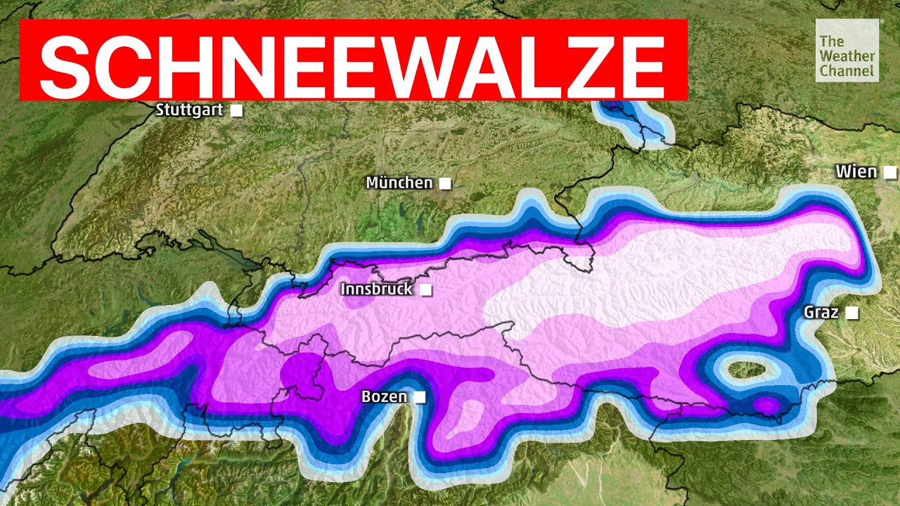 Bis zu 1,80 Meter Neuschnee in den Alpen