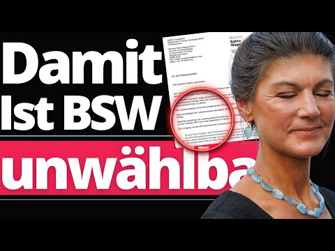 Wahnsinn: BSW zerlegt sich KOMPLETT selbst!