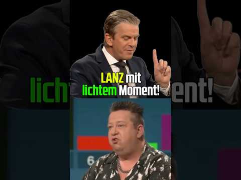 #Lanz mit lichtem Moment! #markus