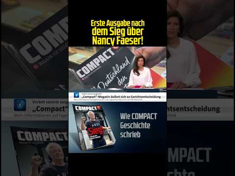 COMPACT Magazin ist zurück!