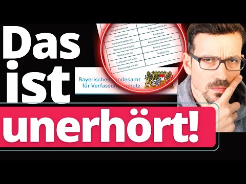 Hochbrisant: Bayerischer Verfassungsschutz diskreditiert regierungskritische Medien!