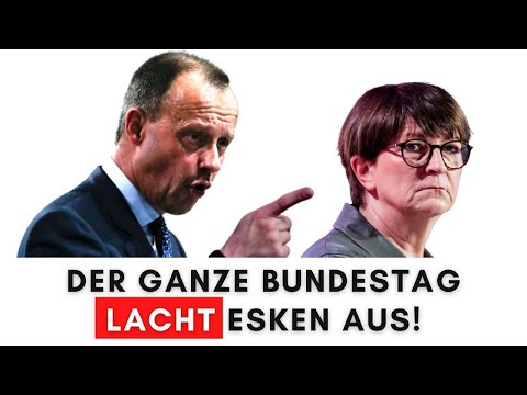 Grandios: Merz zerlegt Esken komplett bei Generaldebatte!